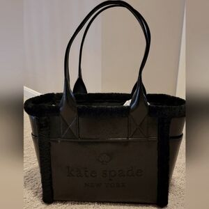 Kate Spade Faux Shearling Tote